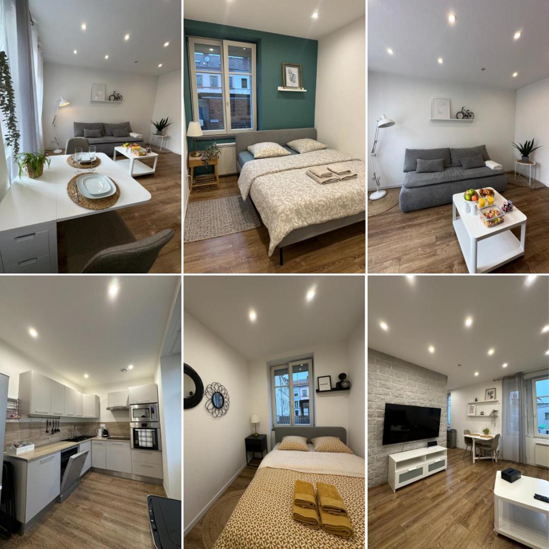 # Le 2 # Tres Beau T3 1Er Etage Tout Confort, Neuf, Mulhouse Centre Exterior foto